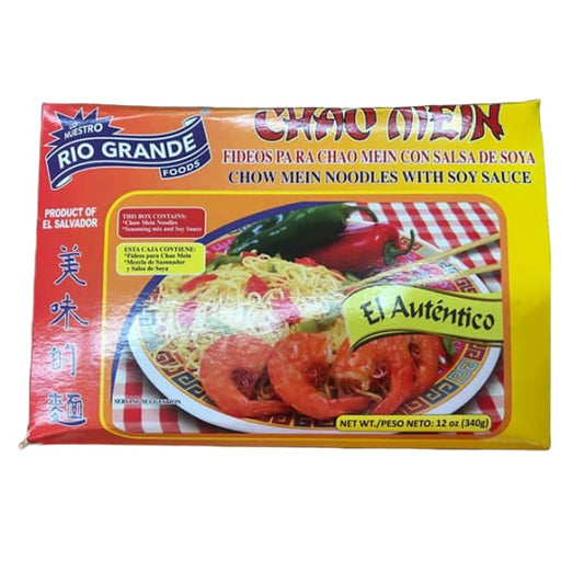 Rio Grande Foods Chow Mein Noodles With Soy Sauce, 12 oz - ShelHealth.Com