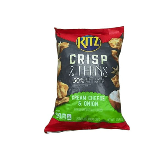 Ritz Crisp & Thins - Cream Cheese & Onion, 1 lbs. - ShelHealth.Com