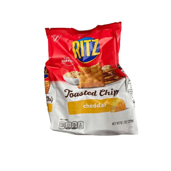 Ritz Ritz Toasted Chips - Cheddar - 8.1 oz.