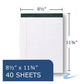 Roaring Spring Recycled Legal Pad Wide/legal Rule 40 White 8.5 X 11 Sheets Dozen - School Supplies - Roaring Spring®