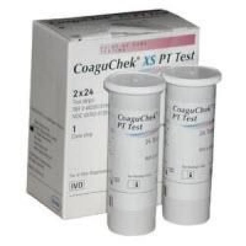 Roche Diagnostics Coaguchek Xs Strips Box of 48 - Diagnostics >> Test Strips - Roche Diagnostics