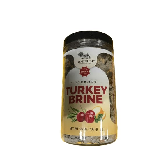 Rodelle Gourmet Turkey Brine, 25 Oz Jar - ShelHealth.Com
