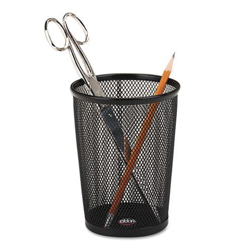 Rolodex Nestable Jumbo Wire Mesh Pencil Cup 4.38 Diameter X 5.4h Black - School Supplies - Rolodex™
