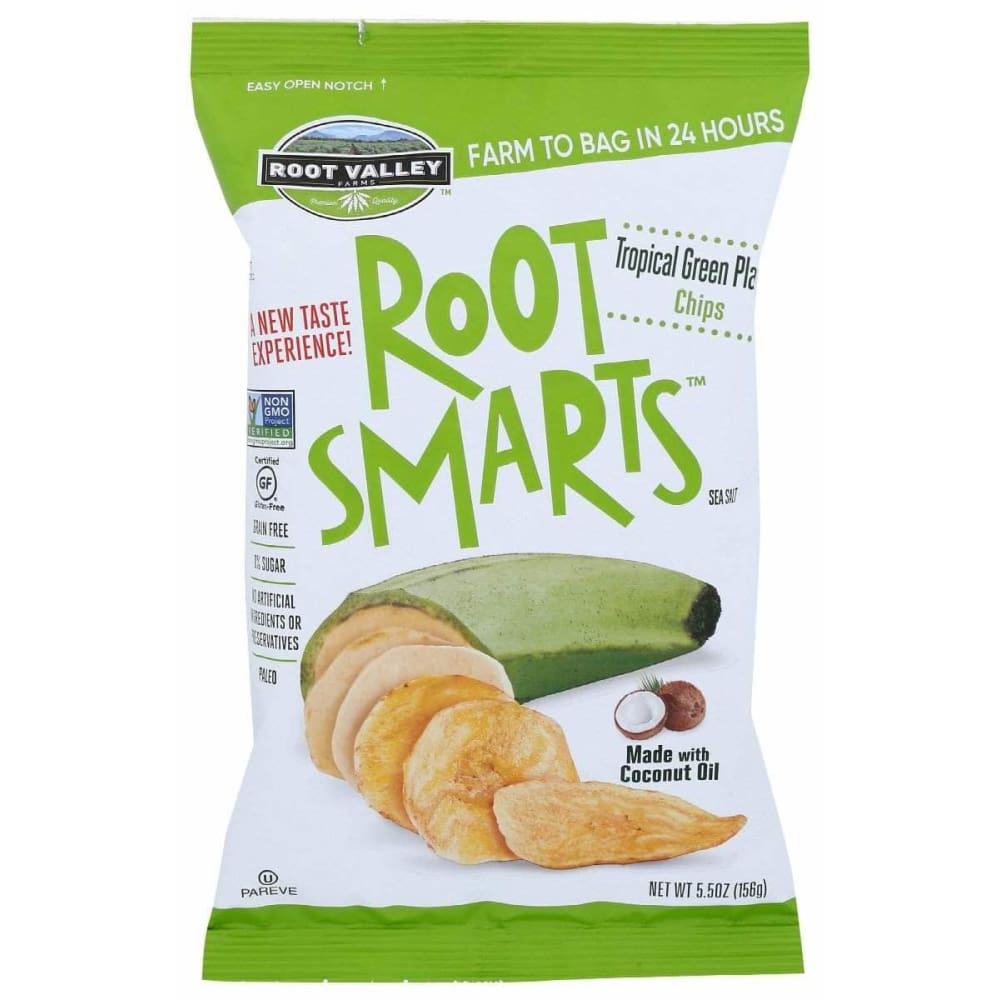 ROOT SMARTS Root Smarts Chips Plantain Ccnut Oil, 5.5 Oz