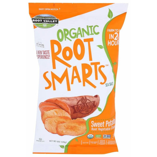 ROOT SMARTS Root Smarts Sweet Potato Chips Organic, 6 Oz