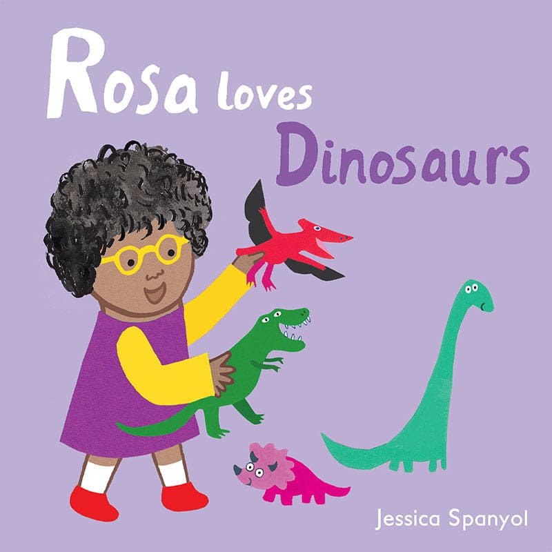 Rosa Loves Dinosaurs Board Book (Pack of 6) - Classroom Favorites - Childs Play Books