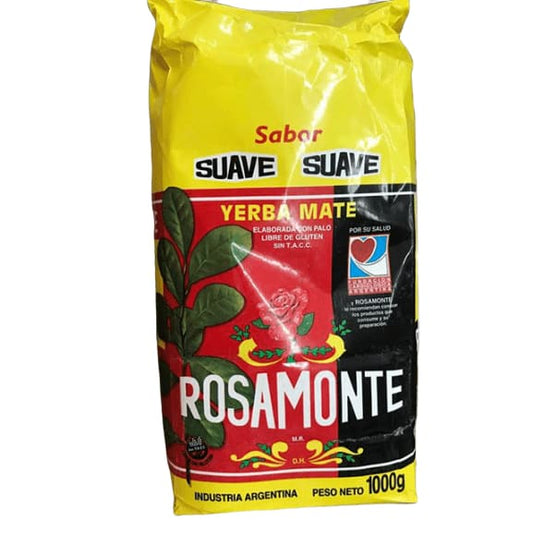 Rosamonte Yerba Mate Sabor Suave - 2.2 Lbs - ShelHealth.Com