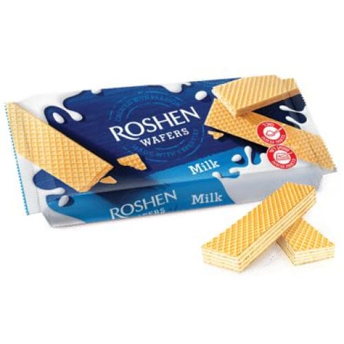 ROSHEN Waffle with Milk Flavour Filling 7.62 oz. (216 g.) - Roshen
