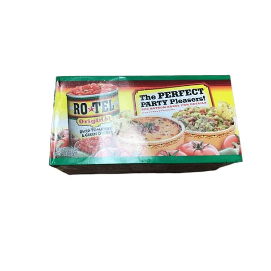 ROTEL Original Diced Tomatoes and Green Chilies, Keto Friendly, 10 Ounce, 8 Pack - ShelHealth.Com