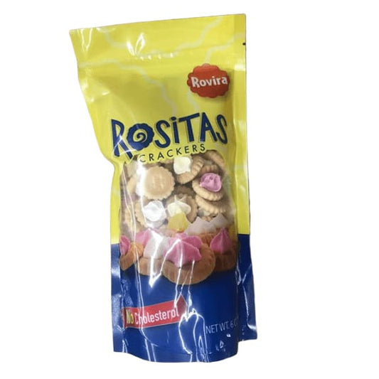 Rovira Rositas Crackers Puerto Rico Snack by Rovira Biscuit, 6 oz - ShelHealth.Com