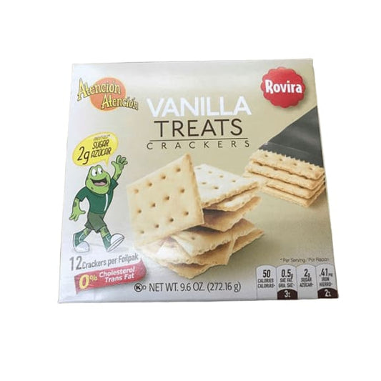 Rovira Vanilla Treats Crackers, 9.6 oz - ShelHealth.Com