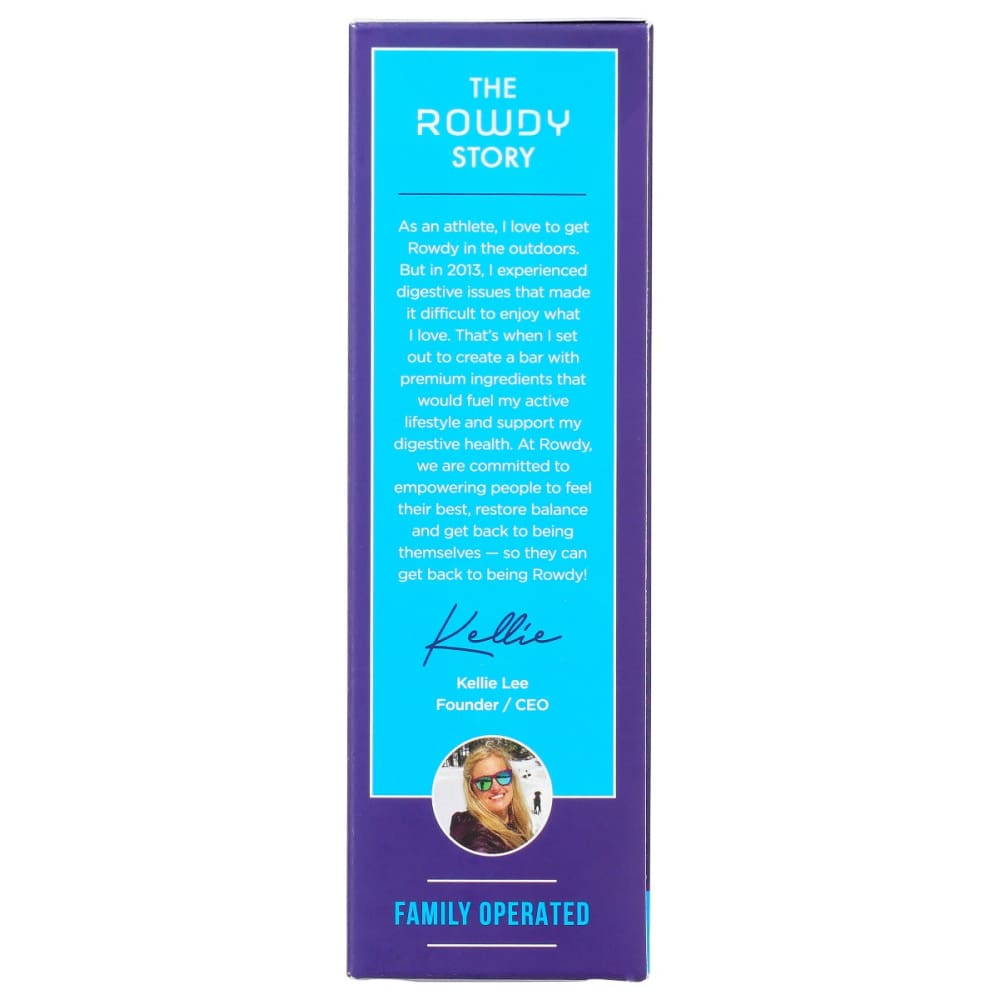 ROWDY BARS: Dough Cookie Choco Keto 6.4 oz - Grocery > Snacks > Cookies > Bars Granola & Snack - ROWDY BARS