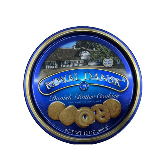 Royal Dansk Royal Dansk Danish Butter Cookies, 12 Oz.