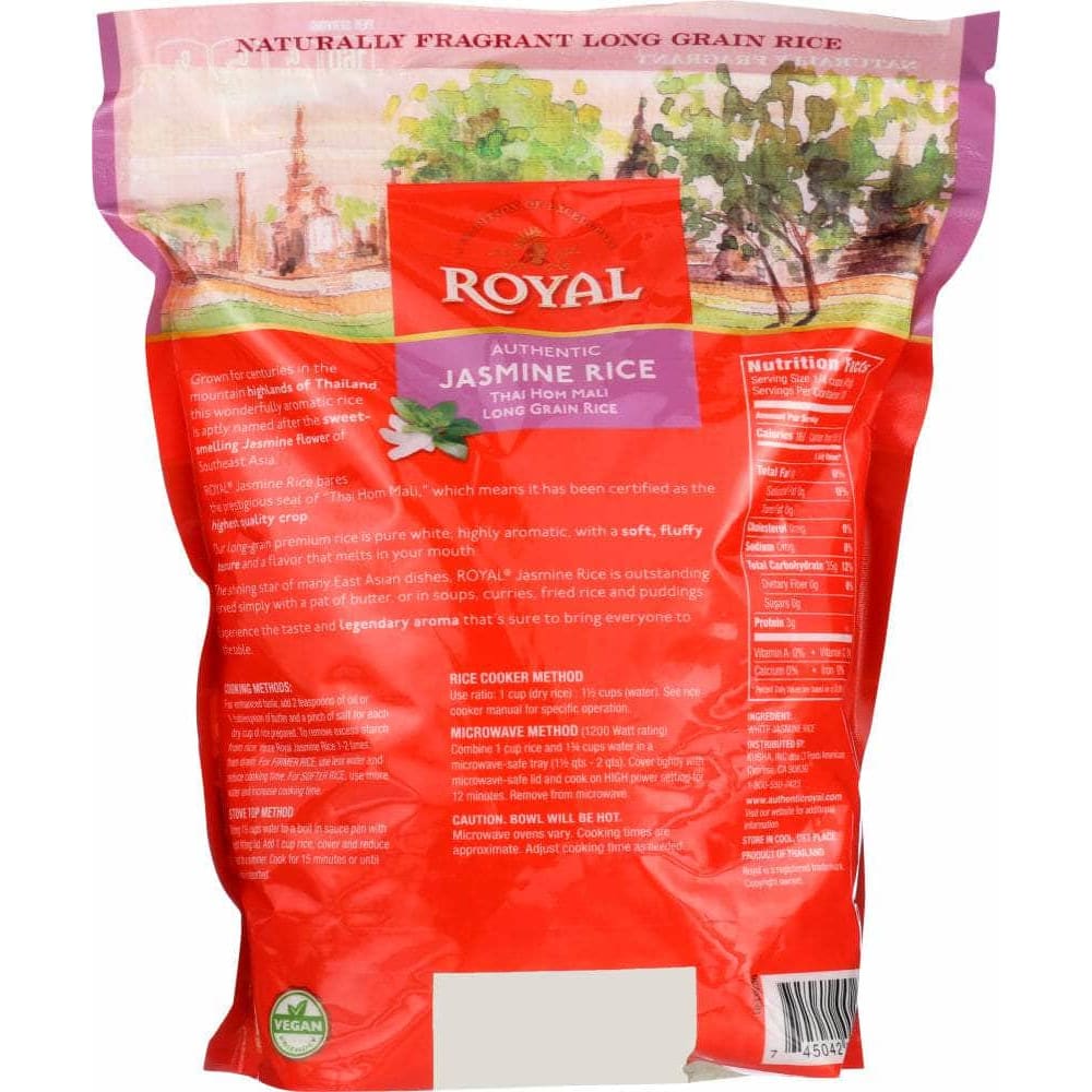 Royal Royal Jasmine Rice Thai Hom Mali, 2 lb