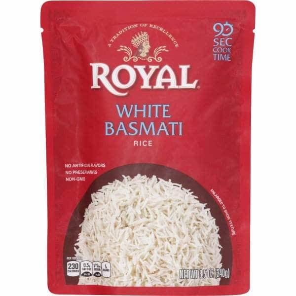 ROYAL ROYAL White Basmati Rice, 8.5 oz