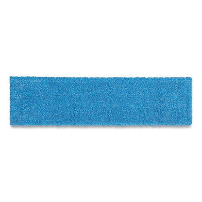 Rubbermaid Commercial Adaptable Flat Mop Pads Microfiber 19.5 X 5.5 Blue - Janitorial & Sanitation - Rubbermaid® Commercial