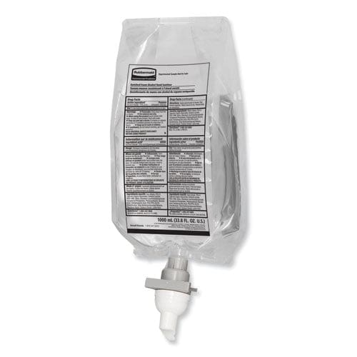 Rubbermaid Commercial Autofoam Refill With Alcohol Foam Hand Sanitizer Clear 1,000 Ml Fragrance-free 4/carton - Janitorial & Sanitation -