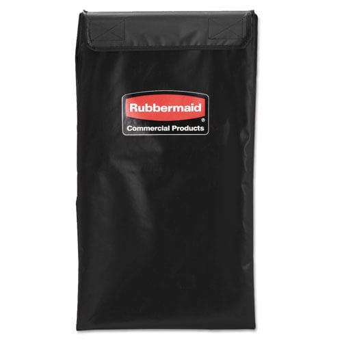 Rubbermaid Commercial Collapsible X-cart Replacement Bag 4 Bushel 220 Lbs Vinyl Black - Janitorial & Sanitation - Rubbermaid® Commercial