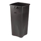 Rubbermaid Commercial Configure Indoor Recycling Waste Receptacle Landfill 23 Gal Metal Gray - Janitorial & Sanitation - Rubbermaid®