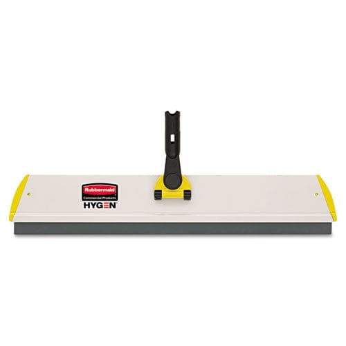 Rubbermaid Commercial HYGEN Hygen Quick Connect S-s Frame Squeegee 24w X 4 1/2d Aluminum Yellow - Janitorial & Sanitation - Rubbermaid®