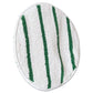 Rubbermaid Commercial Low Profile Scrub-strip Carpet Bonnet 17 Diameter White/green - Janitorial & Sanitation - Rubbermaid® Commercial