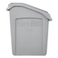 Rubbermaid Commercial Slim Jim Under-counter Container 13 Gal Polyethylene Gray - Janitorial & Sanitation - Rubbermaid® Commercial