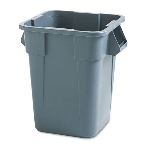 Rubbermaid Commercial Square Brute Container 40 Gal Polyethylene Gray - Janitorial & Sanitation - Rubbermaid® Commercial