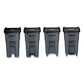 Rubbermaid Commercial Square Brute Rollout Container 50 Gal Molded Plastic Gray - Janitorial & Sanitation - Rubbermaid® Commercial