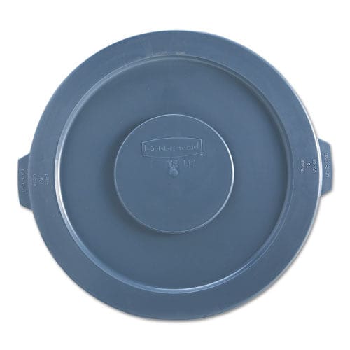 Rubbermaid Commercial Vented Round Brute Lid 24.5 Dia X 1.5h Black - Janitorial & Sanitation - Rubbermaid® Commercial