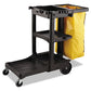 Rubbermaid Commercial Zippered Vinyl Cleaning Cart Bag 25 Gal 17 X 33 Brown - Janitorial & Sanitation - Rubbermaid® Commercial