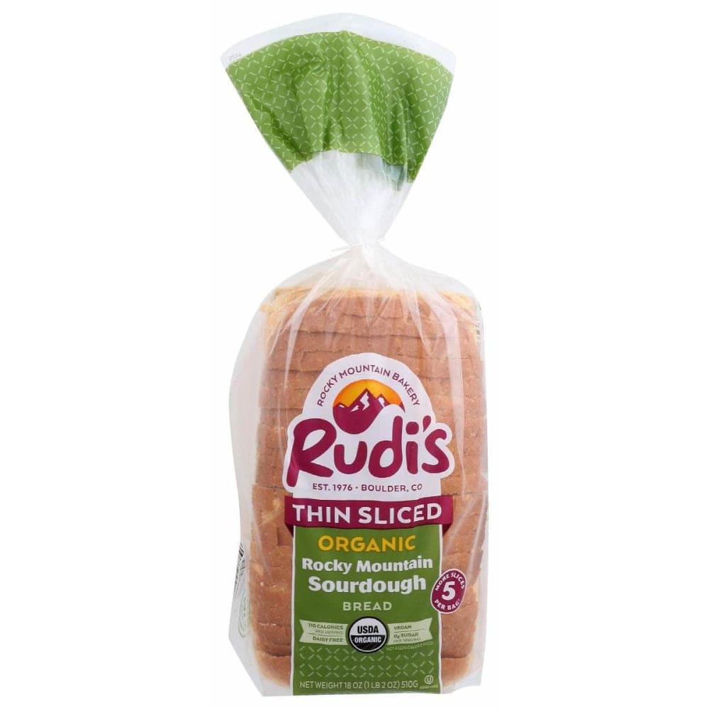 RUDIS Grocery > Frozen RUDIS: Thin Sliced Rocky Mountain Sourdough Bread, 18 oz