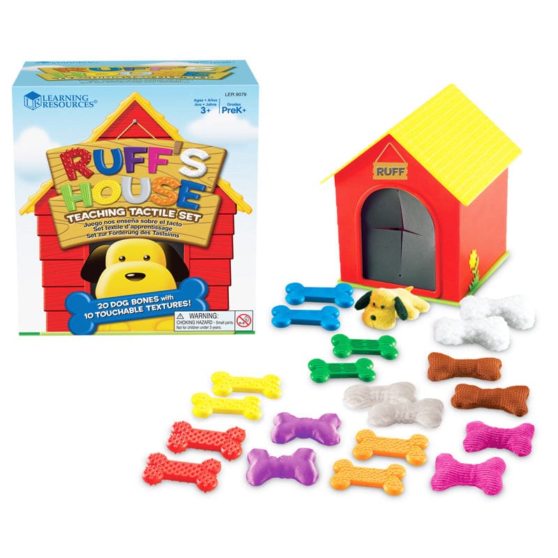 Ruffs House Teaching Tactile Set - Sensory Development - Learning Resources
