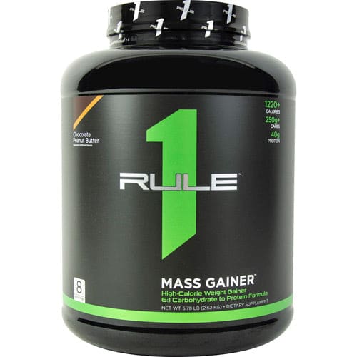Rule One Proteins R1 Mass Gainer Chocolate Peanut Butter 5.78 kg - Rule One Proteins