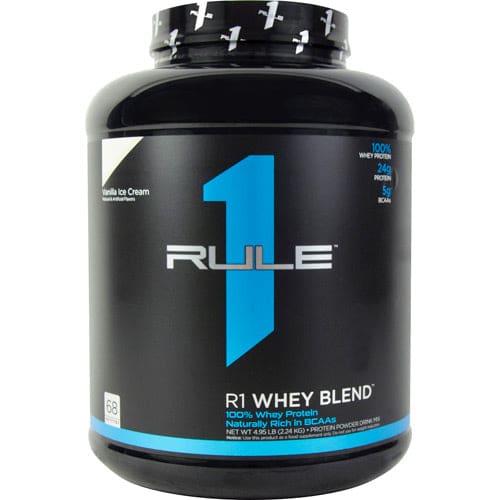 Rule One Proteins R1 Whey Blend Vanilla Ice Cream 4.95 lbs - Rule One Proteins