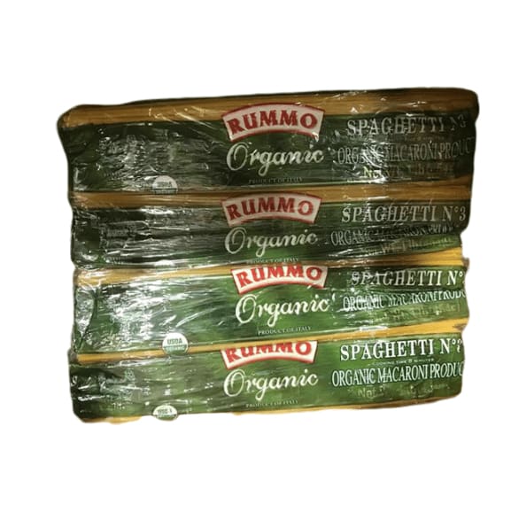 Rummo Organic Spaghetti, 1 lb, 8-count - ShelHealth.Com