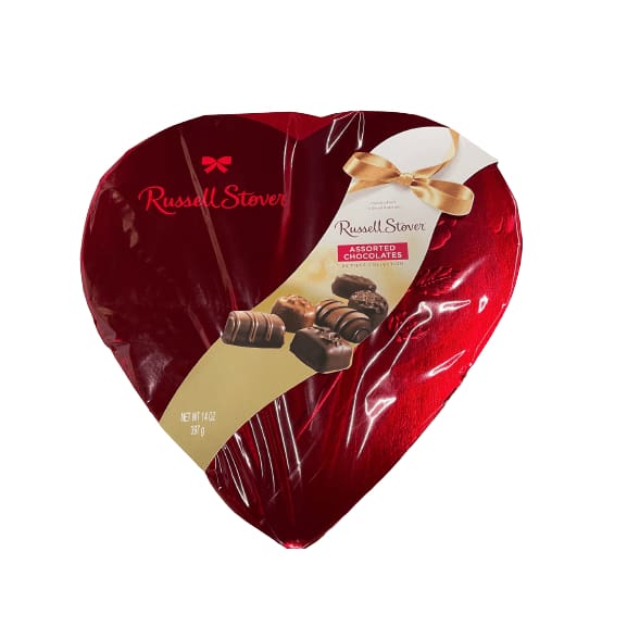 Russell Stover Russell Stover , Assorted Chocolates,  Valentines Edition, 14 oz.