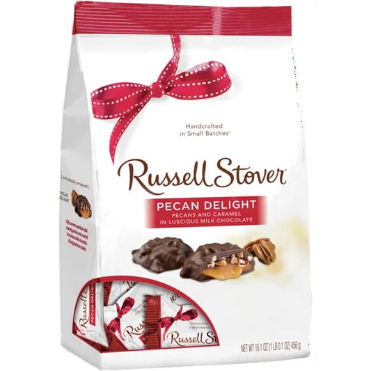 Russell Stover Pecan Delight Gusset Bag 16.1 oz - Russell Stover
