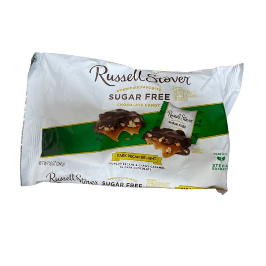 Russell Stover Russell Stover Sugar Free Dark Chocolate Pecan Delight Laydown Bag, 10 oz
