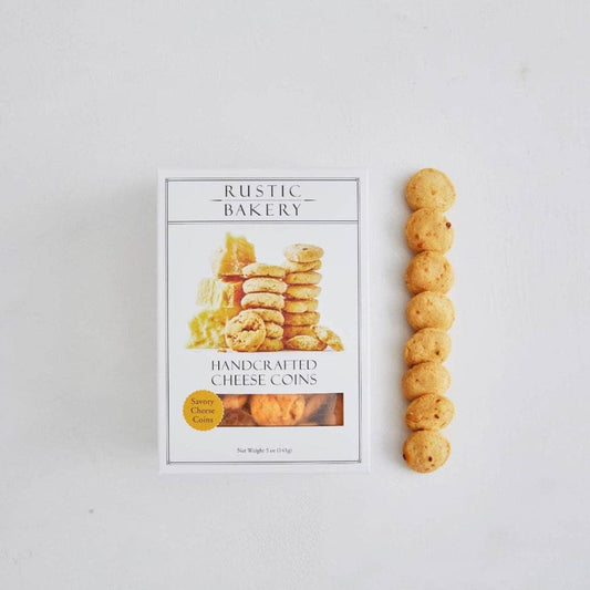 RUSTIC BAKERY RUSTIC BAKERY Savory Cheese Coins, 5 oz