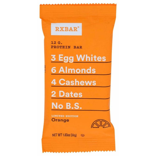 RXBAR RXBAR Orange Protein Bars, 1.83 oz
