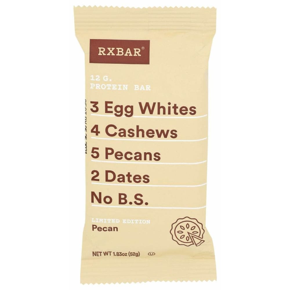 RXBAR RXBAR Pecan Protein Bars, 1.83 oz
