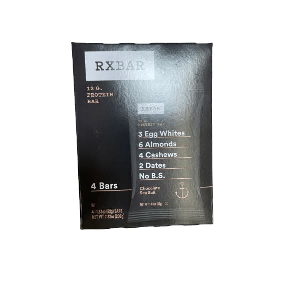 RXBAR RXBAR Protein Bar, Multiple Choice Flavor, 4 Ct, 7.32 Oz, Box