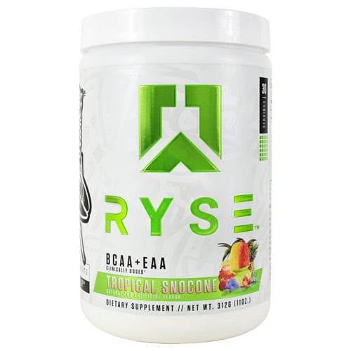 Ryse Supplements Bcaa + Eaa Tropical Snocone 30 servings - Ryse Supplements