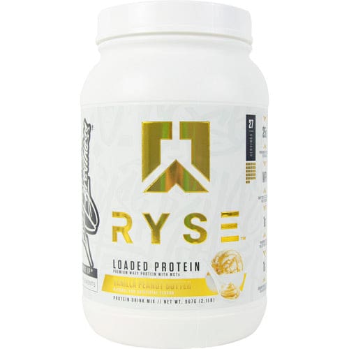 Ryse Supplements Loaded Protein Vanilla Peanut Butter 27 servings - Ryse Supplements