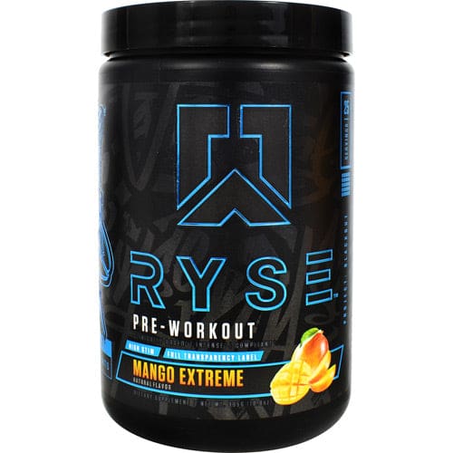 Ryse Supplements Pre-Workout Mango Extreme 25 servings - Ryse Supplements