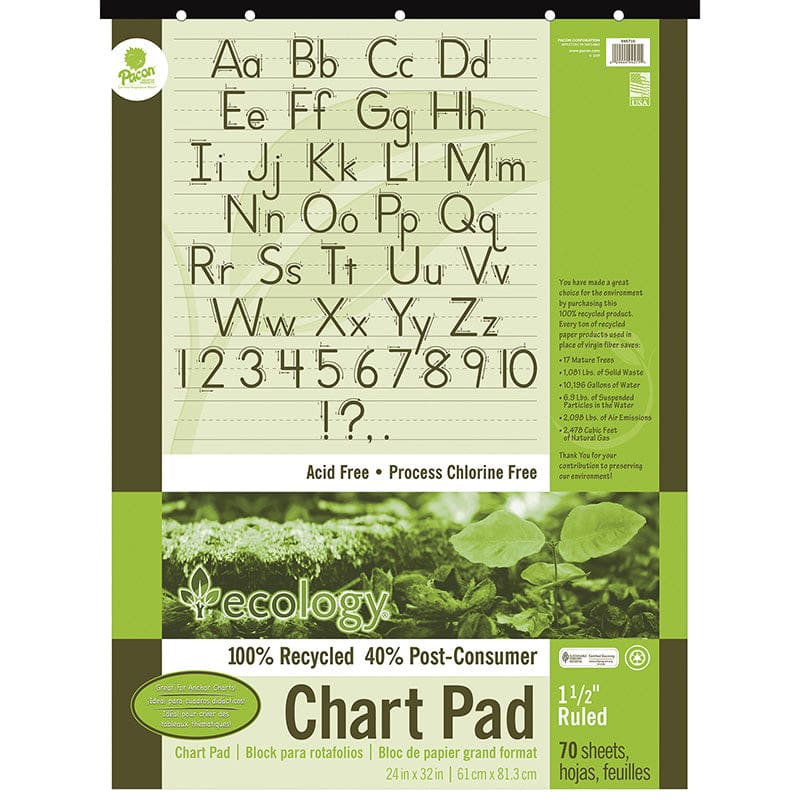 S A V E Chart Pad 1-1/2 Inch - Chart Tablets - Dixon Ticonderoga Co - Pacon