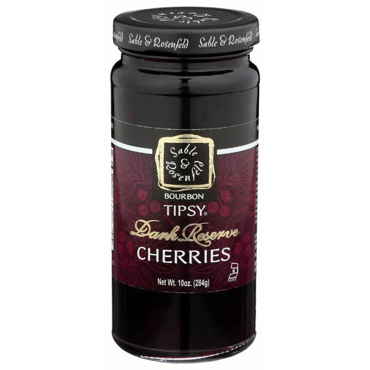 SABLE & ROSENFELD SABLE & ROSENFELD Bourbon Tipsy Dark Reserve Cherries, 10 oz