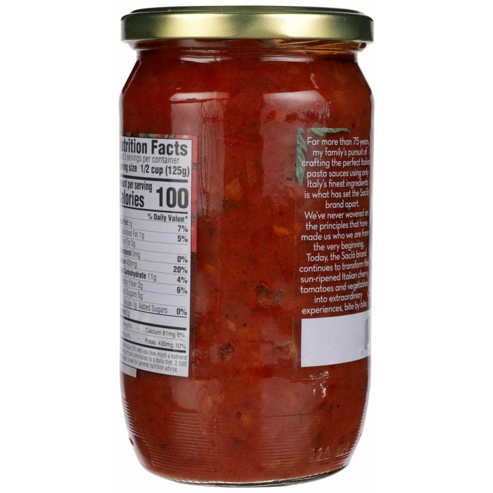 Sacla Sacla Whole Cherry Tomatoes and Roasted Garlic Pasta Sauce, 24 oz