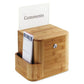 Safco Bamboo Suggestion Boxes 10 X 8 X 14 Natural - Office - Safco®
