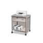 Safco Impromptu Deskside Machine Stand Metal 3 Shelves 100 Lb Capacity 26.25 X 21 X 26.5 Gray - Furniture - Safco®